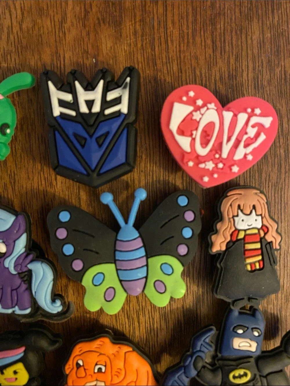 Jibbitz these items